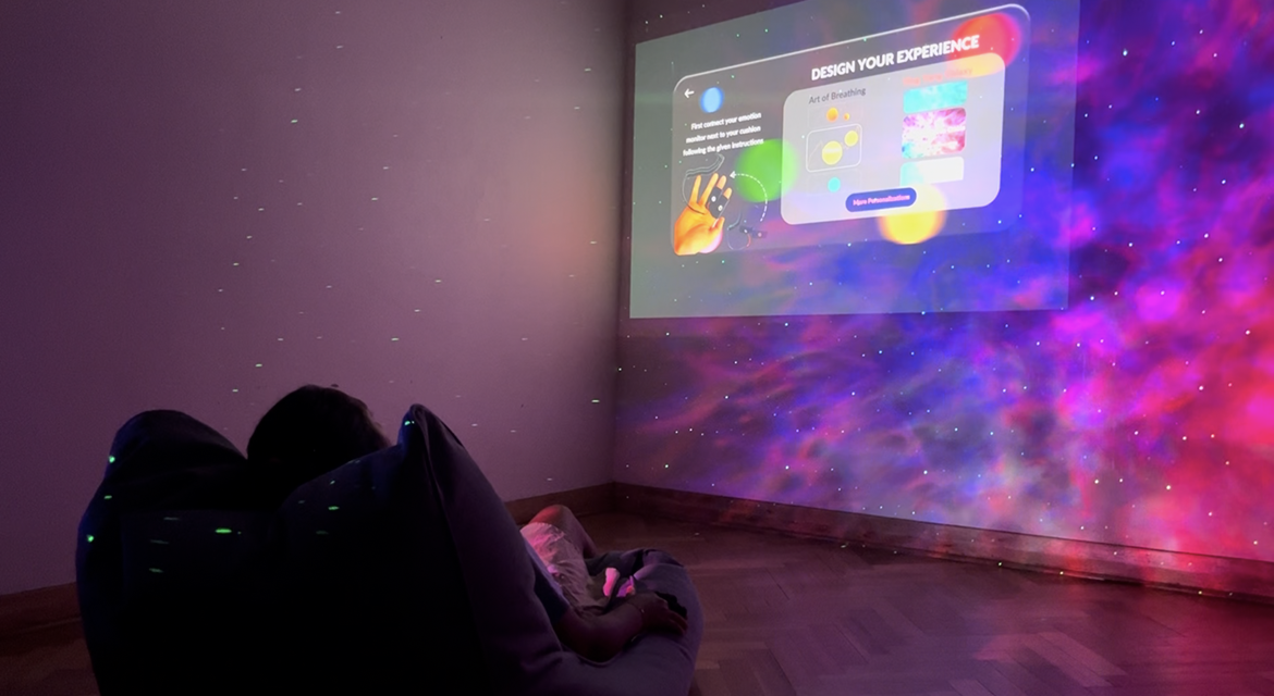 MindPod immersive projection installation