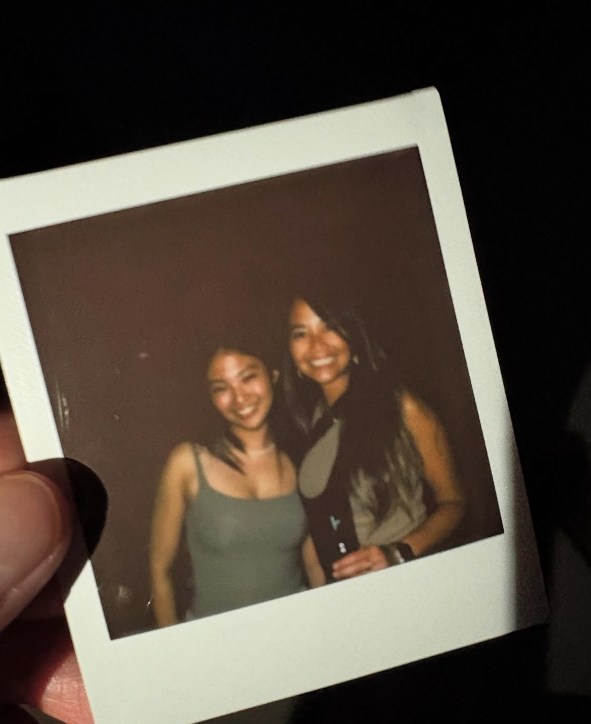 Polaroid from the internship